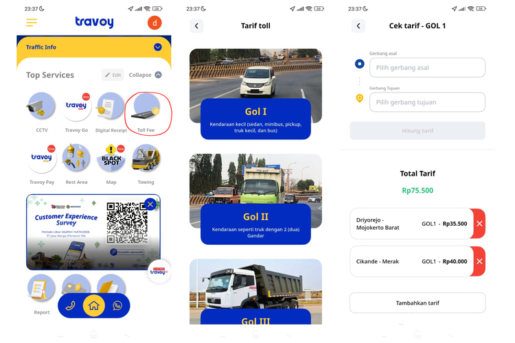 rest area, Cara Cari Rest Area Terdekat Saat Mudik Lebaran 2026