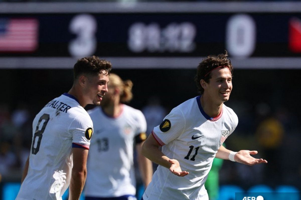 Timnas Amerika Serikat, Piala Emas Concacaf 2025, Timnas AS vs Trinidad dan Tobago, Mauricio Pochettino, Hasil AS Vs Trinidad dan Tobago 5-0, Pochettino Hapus Keraguan