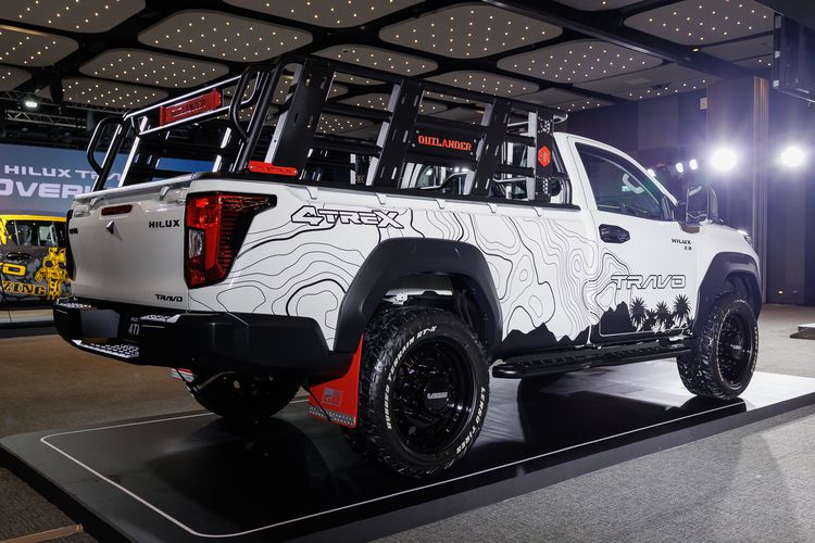 Hilux, Gazoo Racing, GR Parts, modifikasi, Toyota, Pikap Kabin Ganda, Hilux Travo, 4TREX, Modifikasi Toyota Hilux Travo 4TREX, Siap Diajak Off-Road