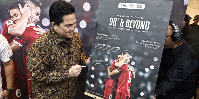 Timnas U-23 Indonesia, ivar jenner, Achmad Maulana, Piala Asia U-23 2026, Komentar Erick Thohir Soal Peluang Ivar Jenner Gantikan Achmad Maulana