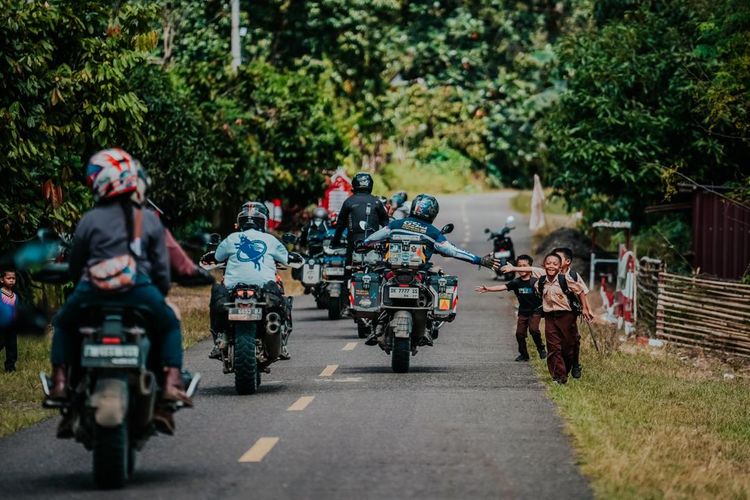 komunitas, GSrek Indonesia, touring, Touring, rayakan 10 tahun, Rayakan 10 Tahun, Komunitas Motor Ini Gelar Touring dan Festival Musik