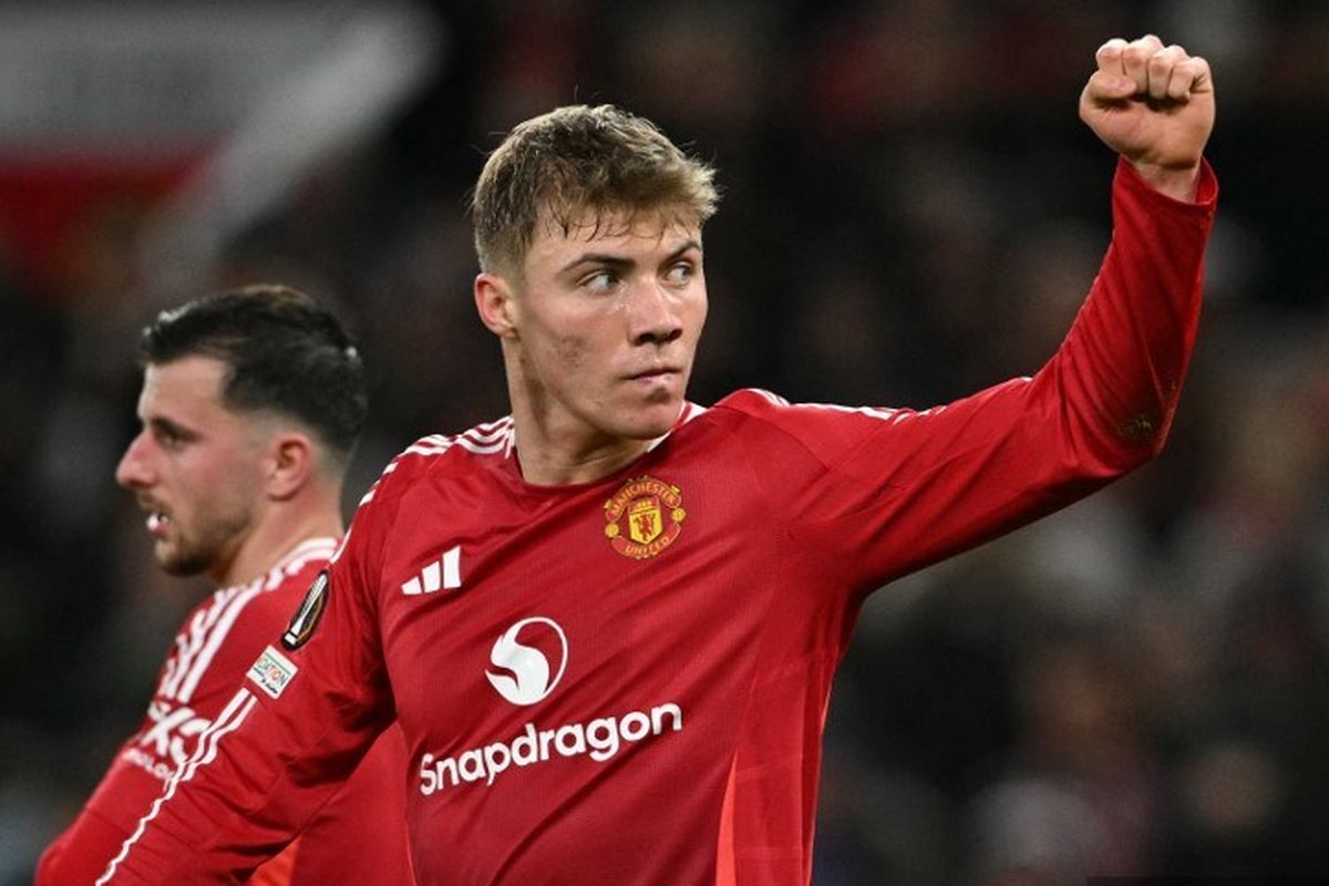 Liga Italia, AC Milan, Rasmus Hojlund, Manchester United, bursa transfer, Serie A, Bursa Transfer, Man United, Rasmus Hojlund Ingin Bertahan di Man United, AC Milan Datang Menggoda