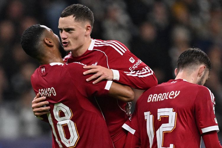Liverpool, Liga Inggris, Florian Wirtz, Fakta Gol Perdana Florian Wirtz di Liga Inggris, Butuh 17 Laga Bersama Liverpool