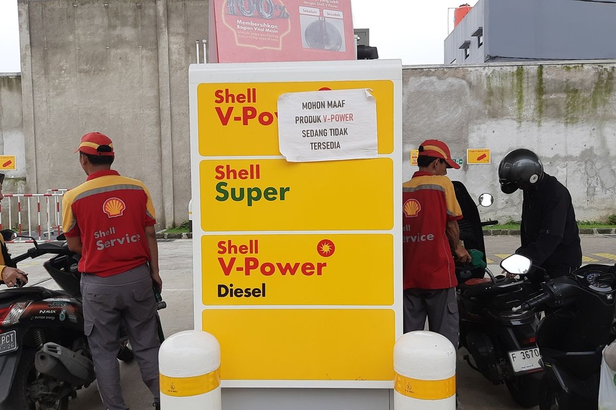 Shell, Shell Indonesia, BBM Shell, SPBU Shell, Shell Super dan V-Power Masih Langka di SPBU, Ini Penjelasan Shell