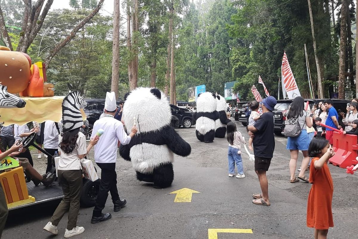 Taman Safari Indonesia, HUT ke-80 RI, The Forest Carnival, HUT Ke-80 RI, Taman Safari Bogor Gelar Parade Gajah dan Onta