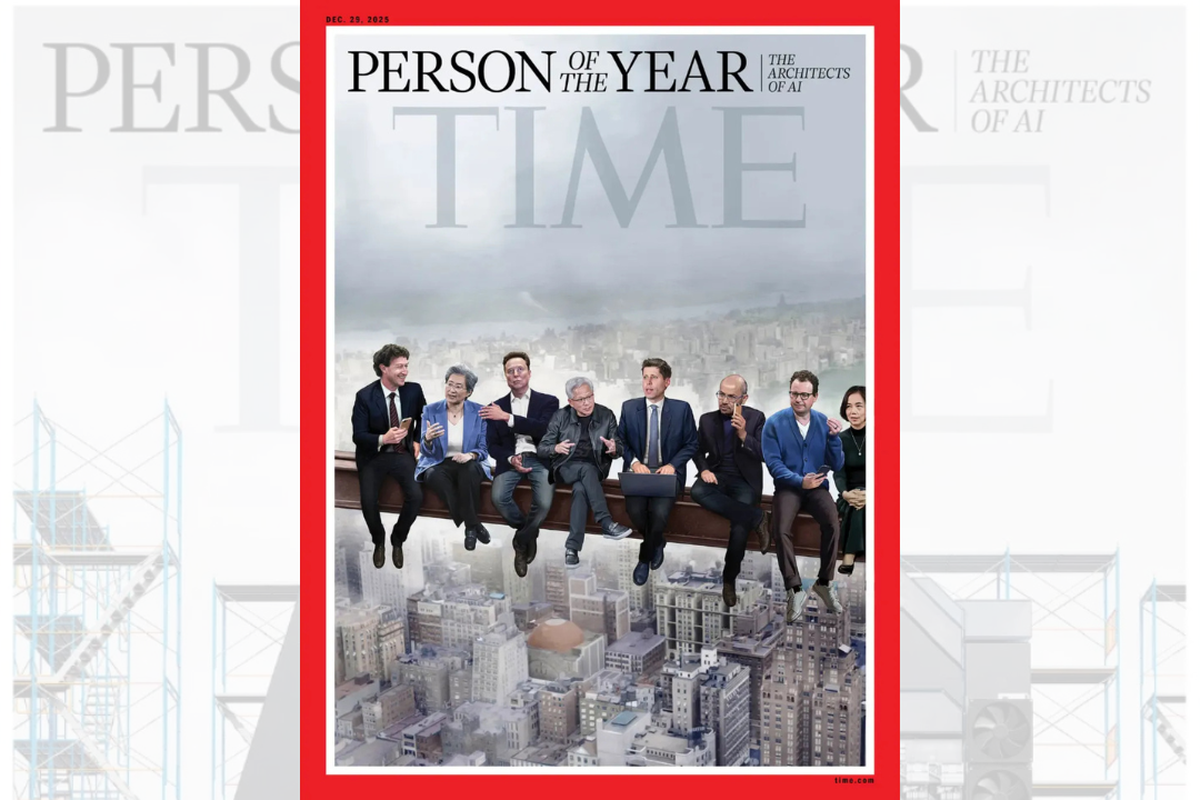 Person of the Year 2025, Majalah Time, Architects of AI, Bukan Satu Orang: Time Pilih Para 