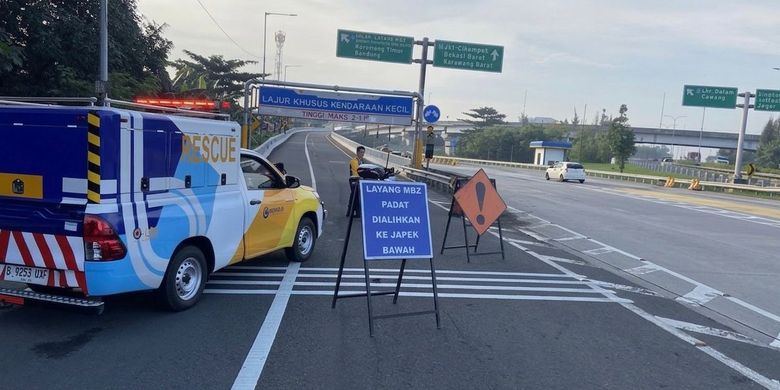 Jalan Layang MBZ, Lonjakan Arus Mudik 2026: Volume Kendaraan di MBZ Capai 93.000