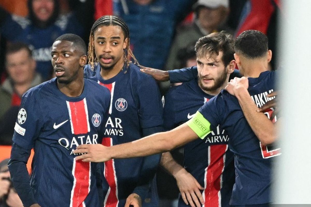 Paris Saint-Germain, Liga Champions, PSG vs Aston Villa, Skor PSG Vs Aston Villa 3-1, Enrique Janjikan Hal Sama di Villa Park