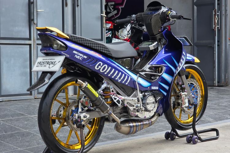 YR2Stroke Garage, Yamaha 125ZR Termahal Indonesia: Modifikasi Fantastis Rp 325 Juta