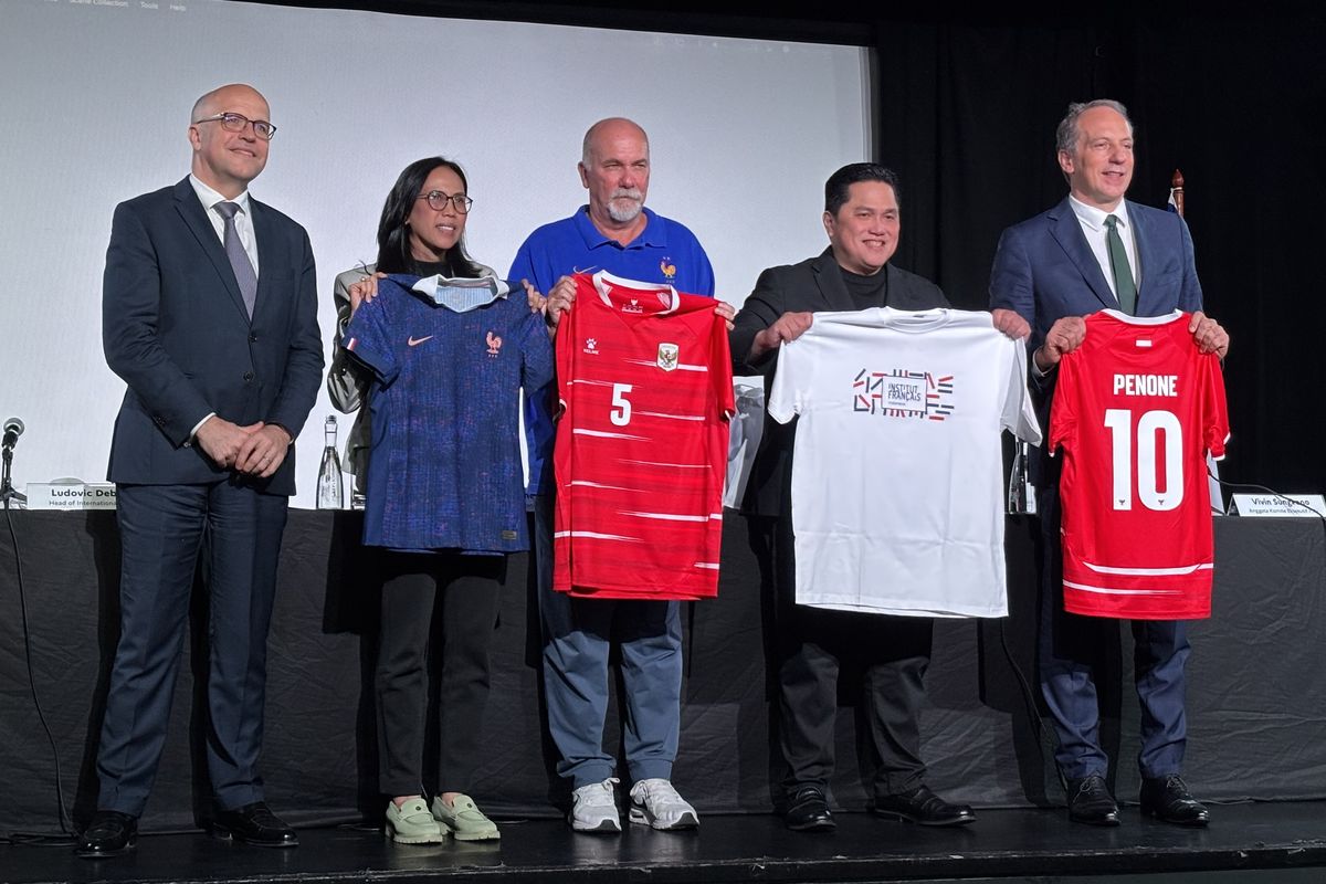 sepak bola putri, Timnas U17 Putri Indonesia, Erick Thohir, Timnas U17 Putri Indonesia Siap Ditempa di Akademi Perancis yang Lahirkan Mbappe