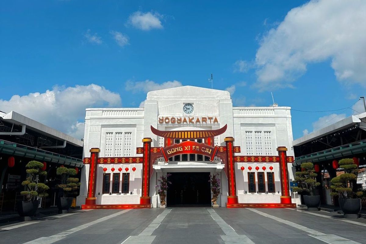 Imlek 2026, Yogyakarta, Stasiun Yogyakarta, Stasiun Lempuyangan, Solo, Potret Stasiun Yogyakarta-Solo Balapan Bersolek Jelang Libur Imlek 2026