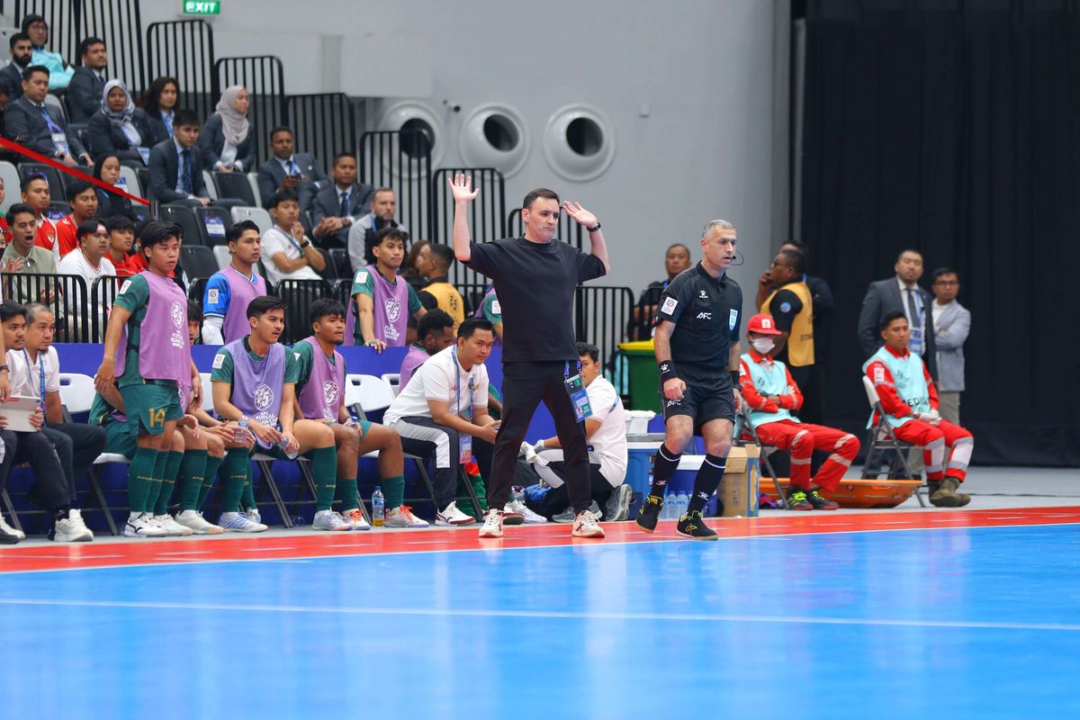 Piala Asia Futsal 2026, Timnas Futsal Indonesia, Hector Souto, final Piala Asia Futsal 2026, Hector Souto Percaya Diri, Pelatih Spanyol Jadi Mimpi Buruk Iran