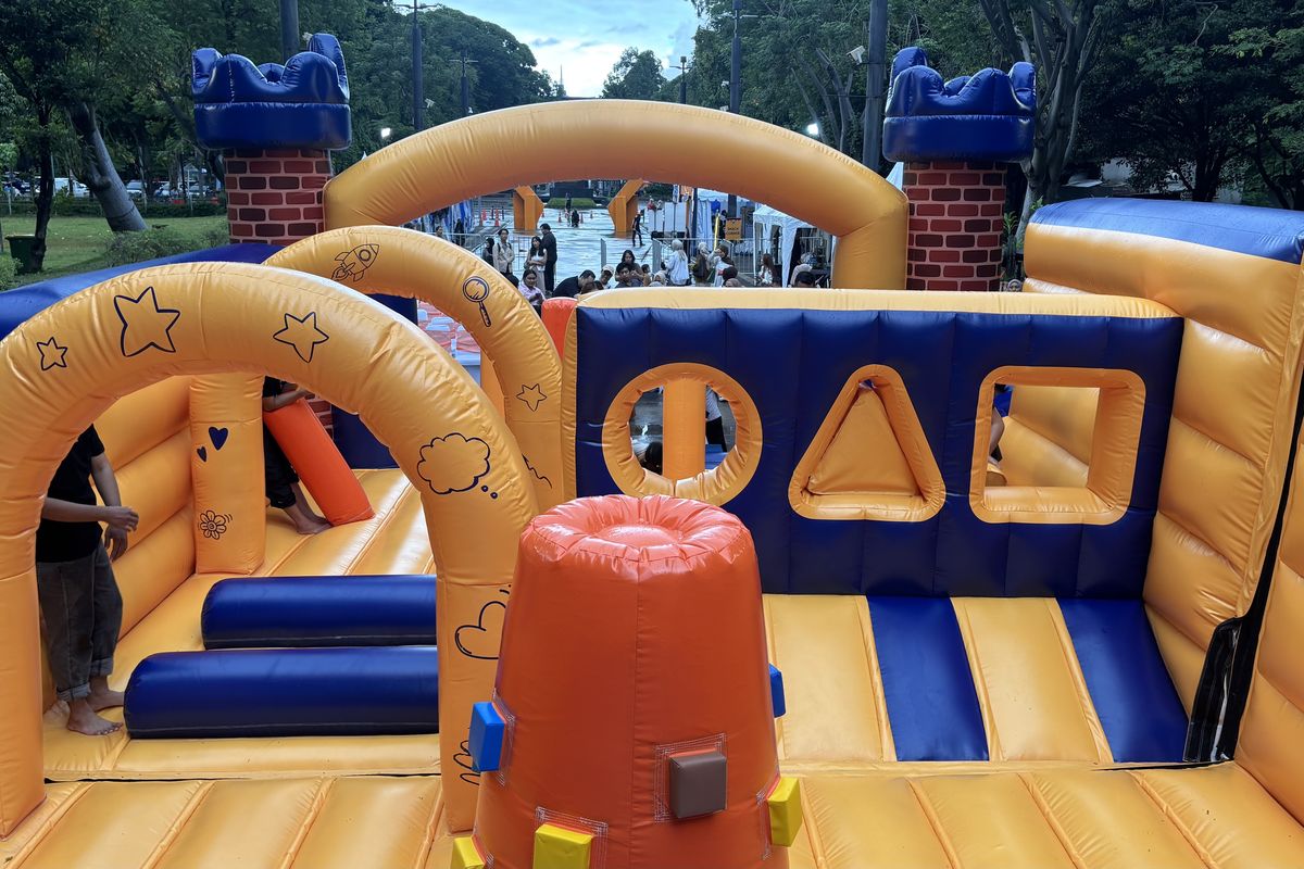 playground, motorik anak, Sambut Liburan, Ada Playground yang Dukung Motorik Anak di GBK