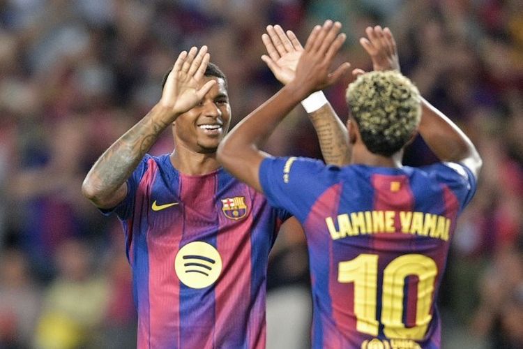 Barcelona, Manchester United, Marcus Rashford, Man United Buka Diskusi, Barcelona Bisa Amankan Rashford dengan Harga Murah