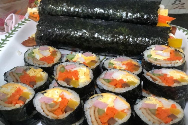resep kimbab, Bahan kimbab, Cara membuat kimbab, cara membuat kimbab, bahan kimbab, kimbab sederhana, Cara Membuat Kimbab Sederhana, Apa Saja Bahannya?