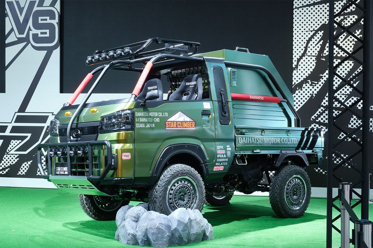 Daihatsu, Tokyo Auto Salon 2026, Toyota, Hijet, truk kei, Mid-Engine Toyota Bukan MR2, tapi Truk Mini Hasil Kolaborasi Daihatsu