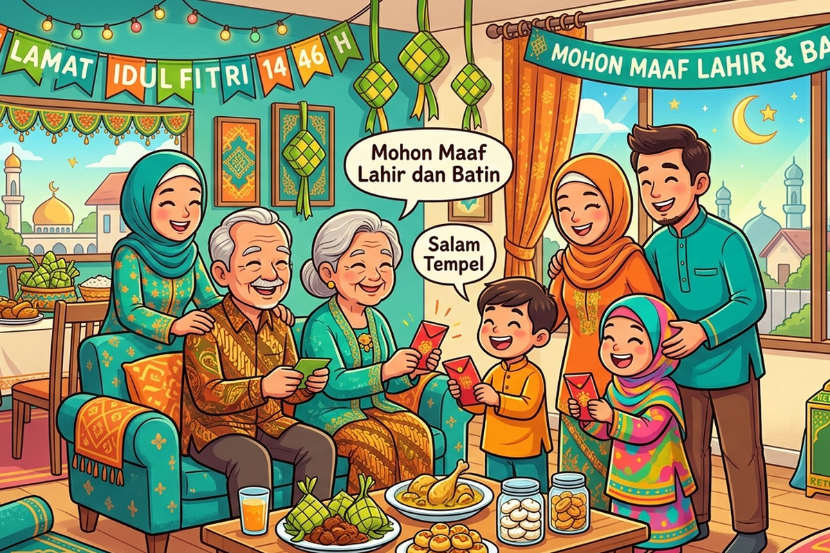 ucapan Idul Fitri, Idul Fitri, 25 Ucapan Selamat Idul Fitri 1447 H yang Personal dan Menyentuh Hati