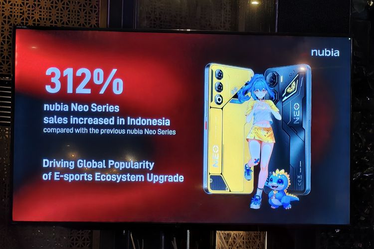 ponsel, bisnis, Indonesia, Nubia, neo 3 series, Nubia Beberkan Penjualan HP di Indonesia, Ini Model yang Paling Laris
