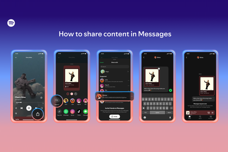 messages, Spotify, Inbox, Spotify Hidupkan Kembali Fitur DM yang Sempat Dipensiunkan pada 2017