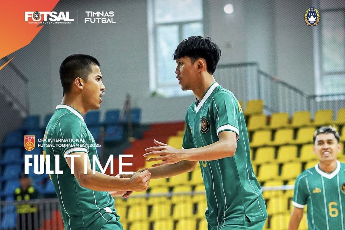 timnas futsal Indonesia, Indonesia vs Kamboja, timnas Indonesia vs Kamboja, hasil timnas futsal Indonesia, Futsal, kamboja, Timnas Indonesia, CFA International Tournament, Timnas Futsal Indonesia Libas Kamboja 5-1 di Turnamen Internasional CFA