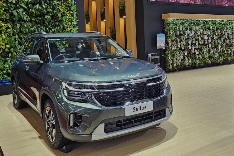 pameran, Kia Sonet, fitur, ADAS, turbo, Kia Seltos, GIIAS 2025, Duet SUV Stylis Kia di Lantai GIIAS 2025
