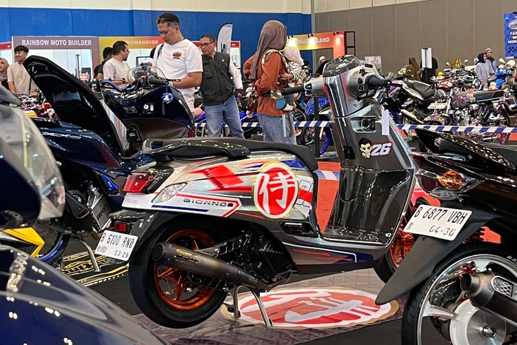 modifikasi, Dani Pedrosa, helm arai, Modifikasi Honda Giorno, pedrosa shogun, Modifikasi Honda Giorno Bertema Helm Balap Pedrosa Shogun