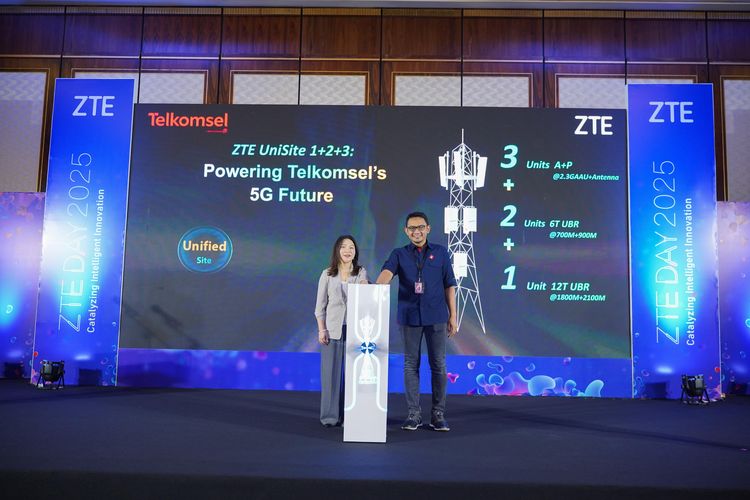 Telkomsel, UniSite, telkomsel, ZTE dan Telkomsel Luncurkan UniSite, Solusi 5G Hemat Energi dan Efisien