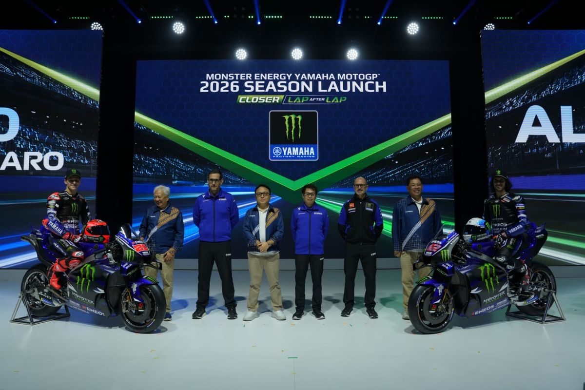 Yamaha, MotoGP, Yamaha Melempem di Tes Pra-Musim MotoGP 2026, Belum Siap Balapan