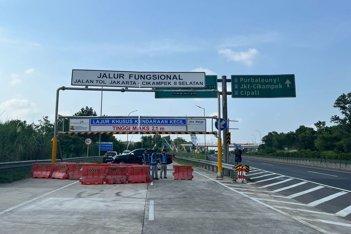 tol fungsional, Tol Japek, Tol Japek II Selatan, Catat, Ini Jam Operasional Tol Japek II Selatan Saat Arus Balik Lebaran