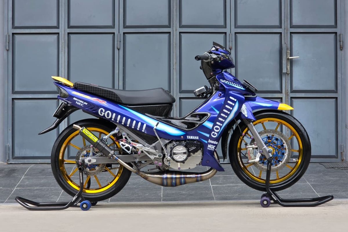 YR2Stroke Garage, Yamaha 125ZR Termahal Indonesia: Modifikasi Fantastis Rp 325 Juta