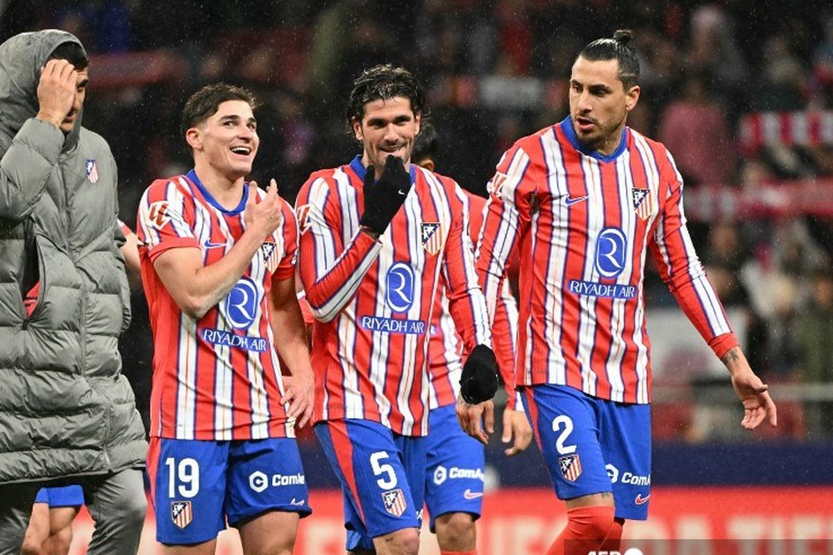 bursa transfer, AC Milan, Atletico Madrid, Jose Gimenez, AC Milan Berminat Datangkan Bek Tangguh dari Atletico Madrid