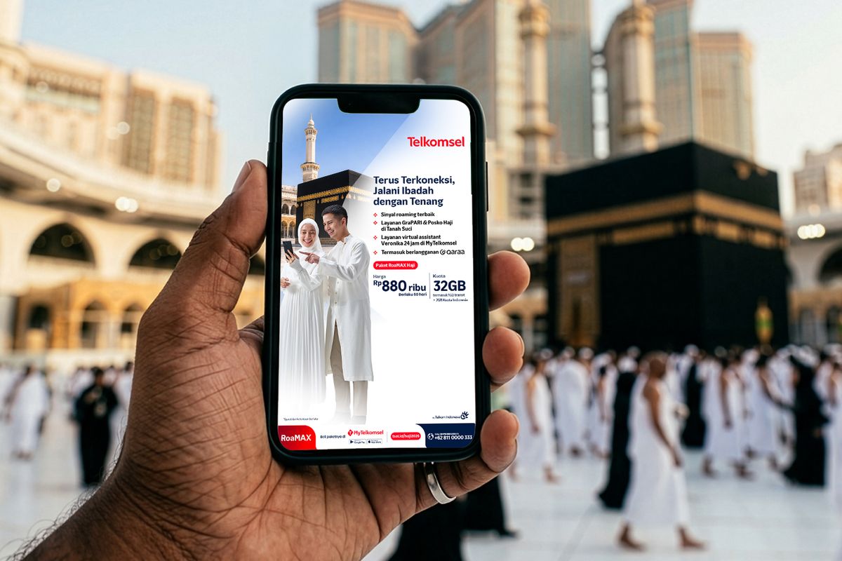 Telkomsel, Haji 2026, Internet, paket data, Telkomsel Rilis Paket Internet Haji 2026, Harga mulai Rp 50.000 Kuota hingga 42 GB