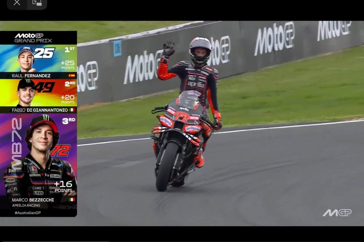 MotoGP, Portugal, MotoGP Portugal, Marco Bezzecchi, Klasemen MotoGP, Hasil Klasemen usai Sprint MotoGP Portugal, Sengit di Posisi Ketiga