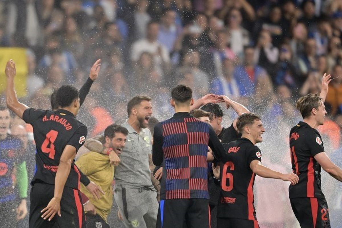 Barcelona, LaLiga, Real Madrid, Espanyol vs Barcelona, Hasil Liga Spanyol, hasil laliga, Barcelona Juara Liga Spanyol, Barcelona Juara LaLiga 2024-2025, Real Madrid Beri Ucapan Selamat