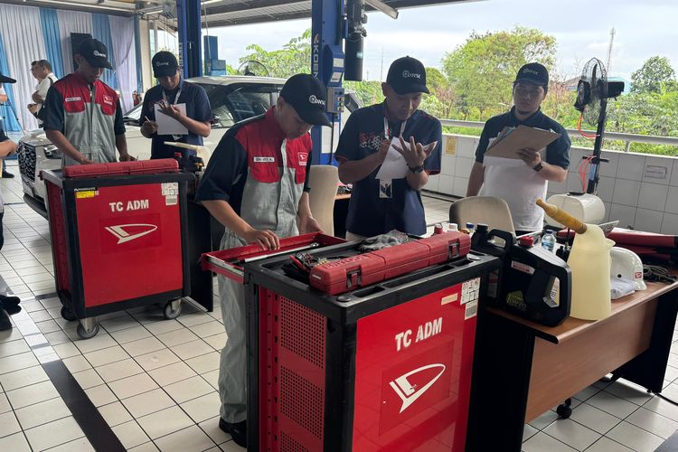 Daihatsu, Astra Daihatsu Motor, kompetisi, Teknisi, 10 Bengkel Terbaik Bertarung di Daihatsu National Skill Contest 2026