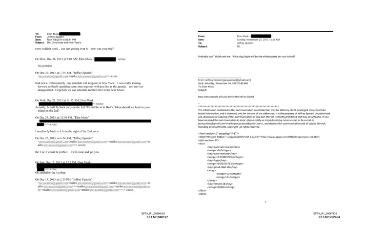 Epstein Files, Elon Musk, Bill Gates, Nama Elon Musk dan Bill Gates Terseret Skandal Epstein Files