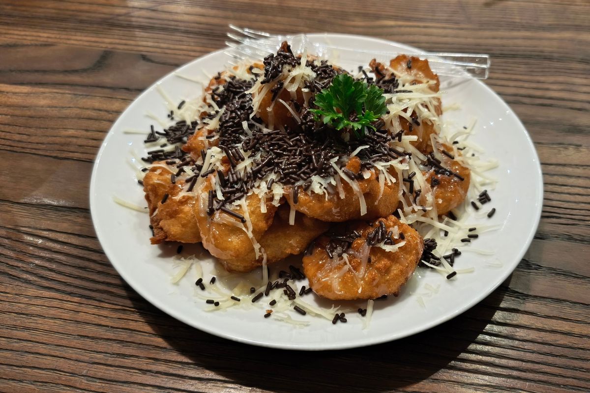 Pisang nugget, nugget pisang, Resep Pisang Nugget Kriuk Keju Cokelat, Ini Bahan Lapisan Tepungnya!