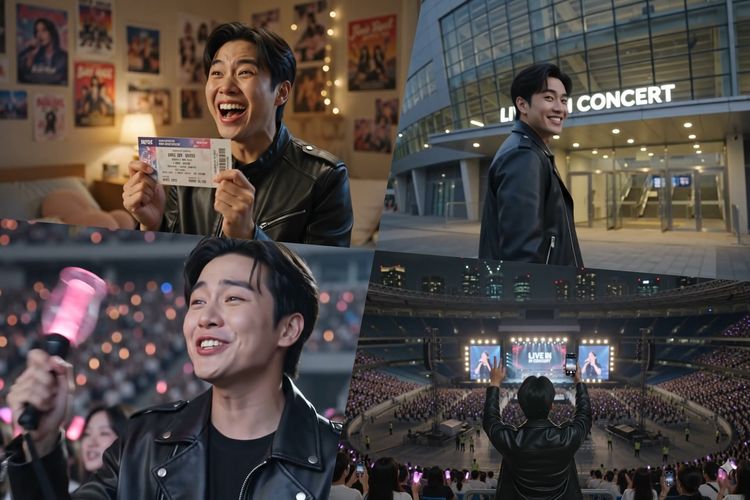 Google, Gemini, Gemini Omni, konser, Saya Coba Gemini Omni, Bikin Video, Ternyata harus langganan dulu, Kurang dari 2 menit langsung jadi video, Paham vibe anak konser, Saya coba revisi, AI masih ingat, Ada batas penggunaan