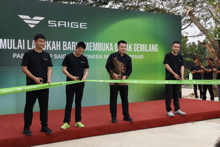 Saige, Motor listrik, Pabrik Baru Saige di Karawang Siap Produksi Satu Juta Kendaraan Listrik