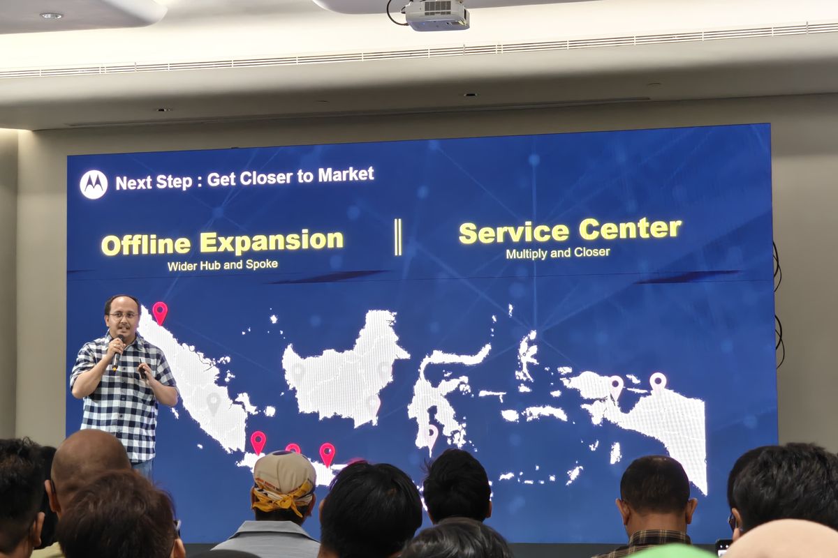 smartphone, Motorola, target, Smartphone, Motorola Pasang Target 5 Besar Merek Smartphone Indonesia pada 2028