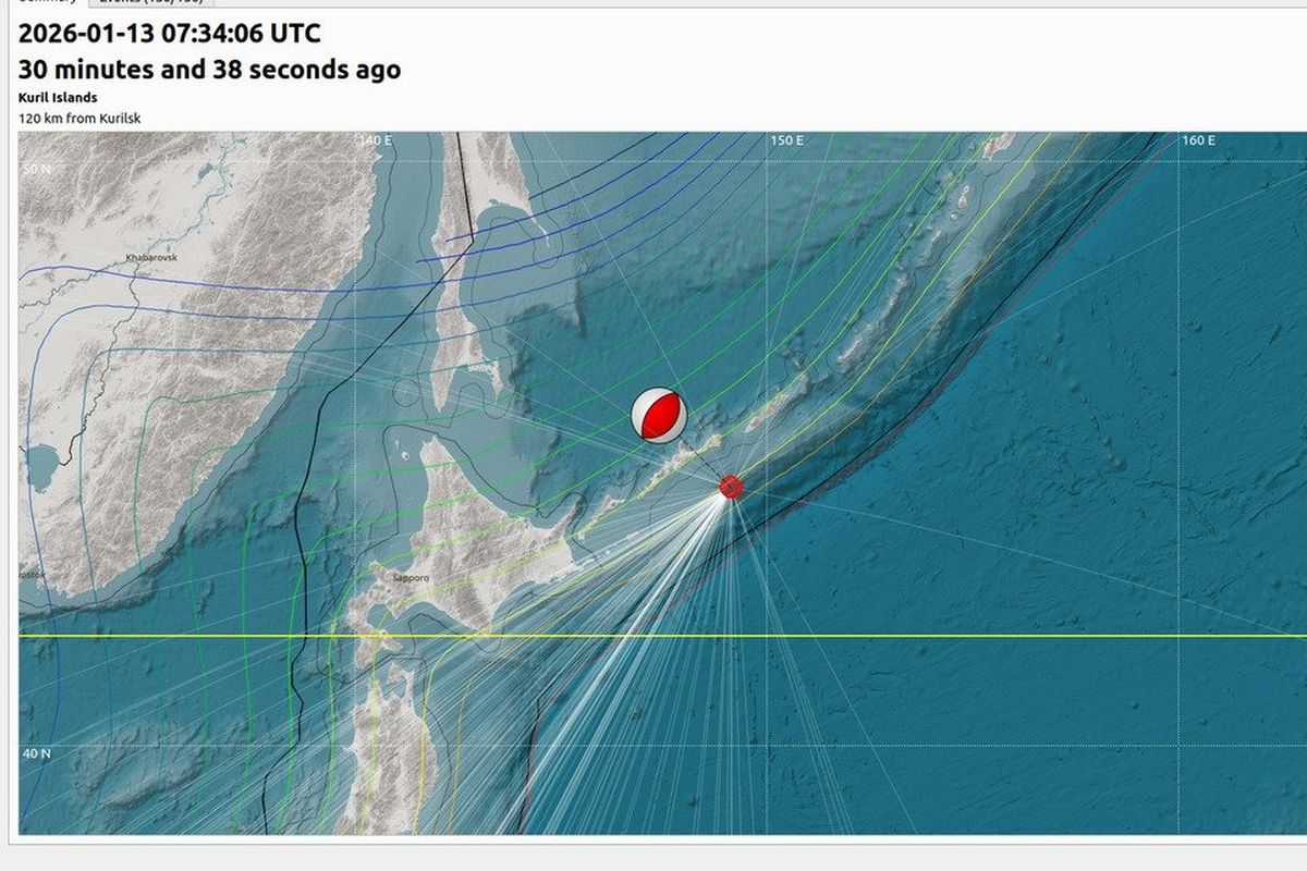 BMKG, Rusia, Gempa Bumi, Gempa M 6,3 Guncang Rusia, BMKG: Tak Berpotensi Tsunami di Indonesia