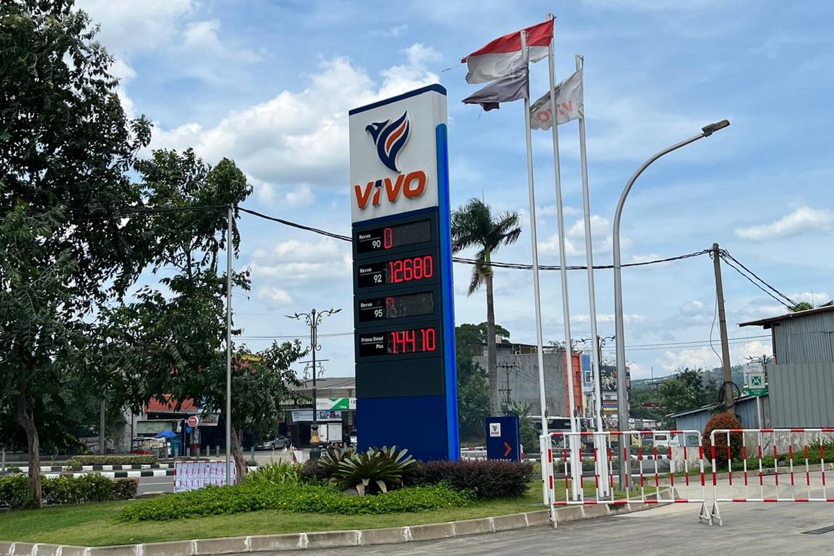 Revvo 92, Vivo, SPBU Vivo, BBM RON 92, Vivo Energy Indonesia, Daftar SPBU Vivo yang Sudah Punya Stok BBM RON 92 di Jabodetabek
