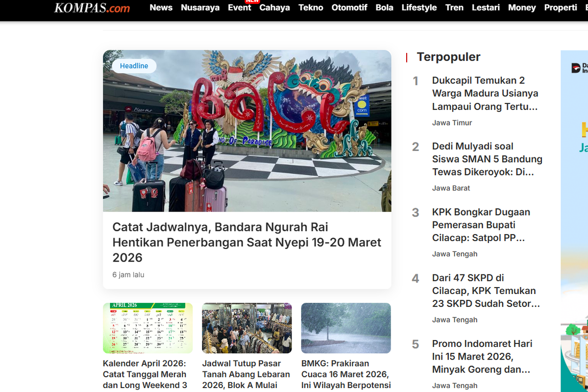 [POPULER NUSARAYA] Temuan Dukcapil soal Warga Madura yang Usianya Lampaui Orang Tertua di Dunia | Modus Dugaan Pemerasan Bupati Cilacap, 2. Kasus dugaan pemerasan Bupati Cilacap, 3. Setoran SKPD ke Bupati Cilacap, 4. Update promo Indomaret, 5. Respons Dedi Mulyadi soal tewasnya siswa SMAN 5 Bandung