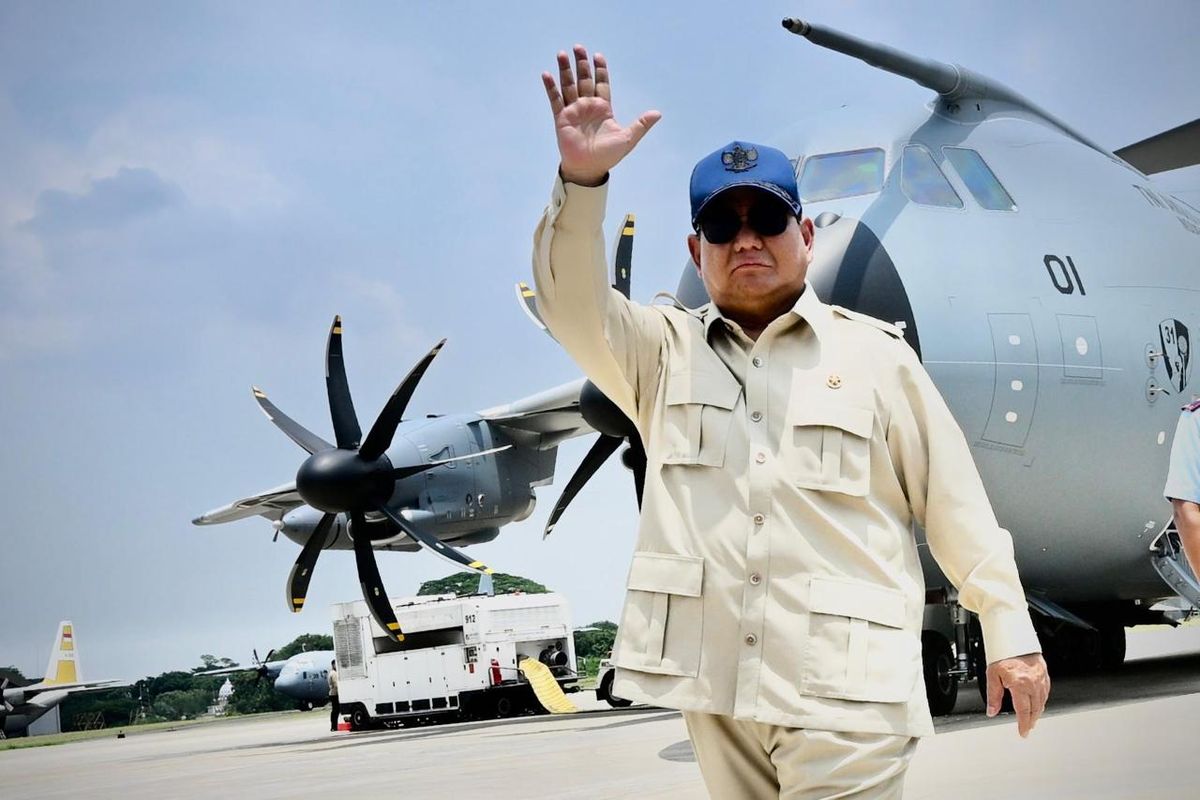 Airbus, prabowo subianto, Airbus A400M, Presiden Prabowo, Prabowo Ingin Tambah 4 Unit A400M, Airbus: Kalau Puas Bisa Pesan Lagi...