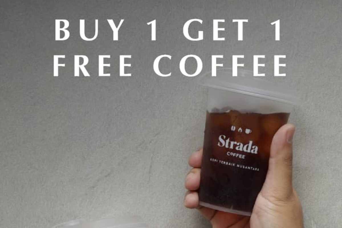 promo kopi, promo kopi hari ini, Promo Kopi Hari Ini 28 Desember 2025: Beli Kopi Gratis Obat Maag dan Beli 1 Gratis 1, 1. Strada Coffee, 2. J.Co Coffee, 3. Kopi Janji Jiwa, 4. Kopi Soe, 5. Lawson, 6. Tomoro Coffee, 7. Point Coffee