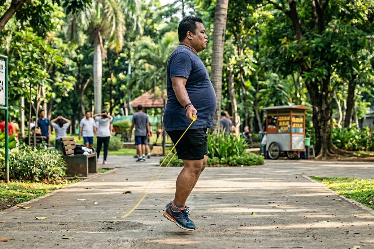 diet, perubahan gaya hidup, menurunkan berat badan, diet ekstrem, Bukan Diet Ekstrem, Ini Cara Menurunkan Berat Badan Cepat tapi Aman, Diet cepat tidak selalu aman menurut penelitian, Latihan kekuatan dan aktivitas harian bantu bakar lemak, Latihan intensitas tinggi bisa mempercepat hasil, Tidur cukup berperan penting dalam proses diet, Pola makan yang tepat membantu hasil lebih optimal, Perubahan kecil lebih efektif untuk jangka panjang