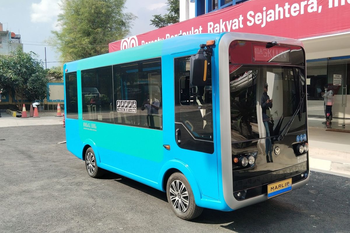 angklung, minibus, bus listrik, Angkot listrik, angkutan listrik, Spesifikasi Angklung, Minibus Angkutan Listrik Bandung
