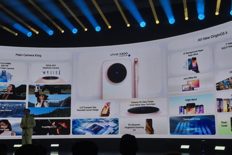 Vivo, Vivo X300, Vivo X300 Pro, vivo x300, vivo x300 pro, harga vivo x300 pro, HP Vivo X300 dan X300 Pro Resmi Rilis di Indonesia, Ini Harganya