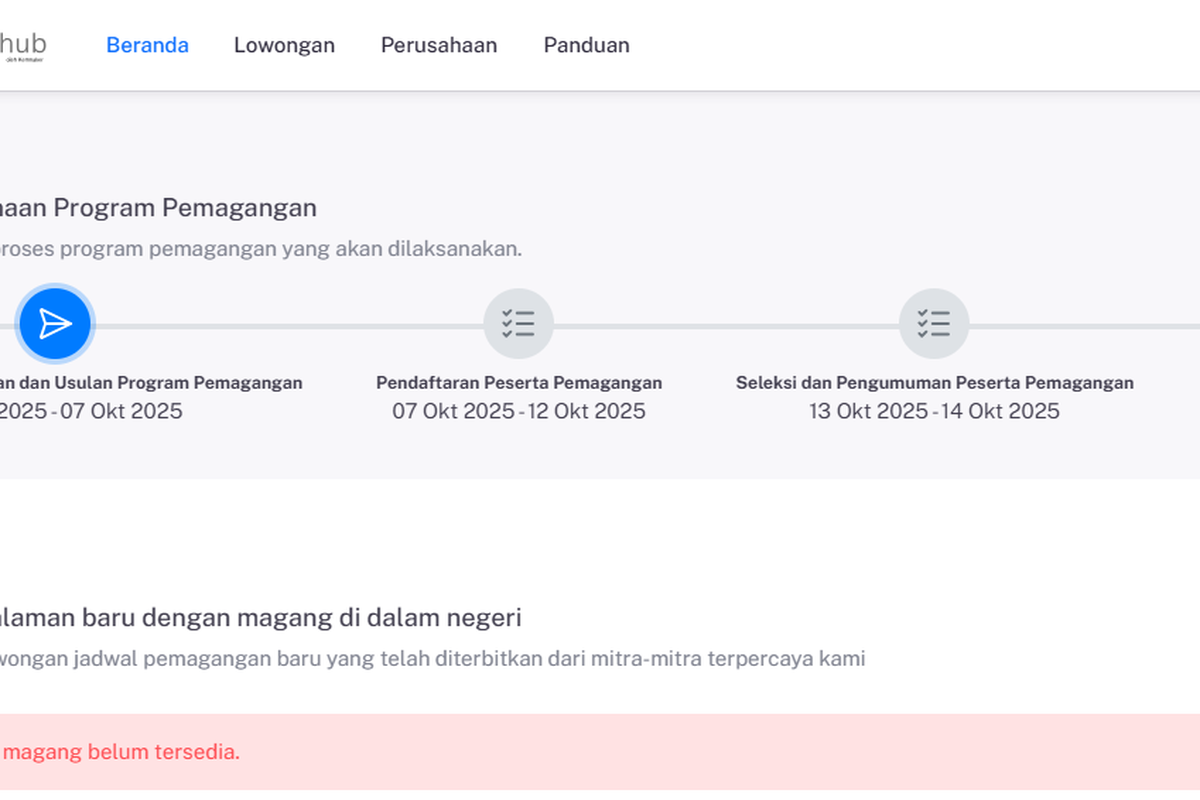 Siapkerja, magang hub kemnaker, hub kemnaker, magang Hub Kemnaker 2025, daftar magang Hub Kemnaker 2025, Panduan Lengkap Magang Hub Kemnaker 2025: Cara Daftar dan Manfaatnya, Apa itu Hub Kemnaker?, Tahapan magang Hub Kemnaker 2025, Syarat umum daftar magang Hub Kemnaker, Bidang kerja yang dibuka, Cara daftar magang Hub Kemnaker, Manfaat magang melalui Hub Kemnaker