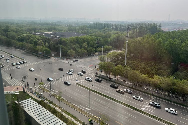 langit biru, kualitas udara, Beijing, mobil listrik, EV Kian Ramai di Beijing, Namun Langit Biru Masih Jadi Tantangan